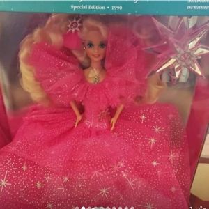 Set of 9 Holiday Barbies